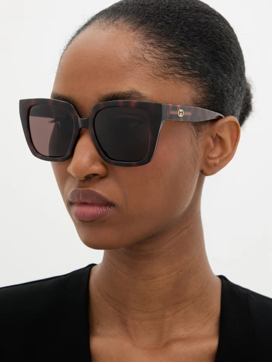 Zdjęcie produktu Gucci okulary przeciwsłoneczne damskie brązowy