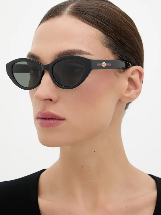 Zdjęcie produktu Gucci okulary przeciwsłoneczne damskie czarny