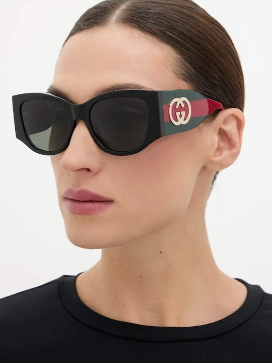 Zdjęcie produktu Gucci okulary przeciwsłoneczne damskie czarny