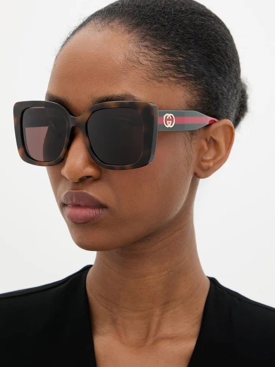 Zdjęcie produktu Gucci okulary przeciwsłoneczne damskie brązowy
