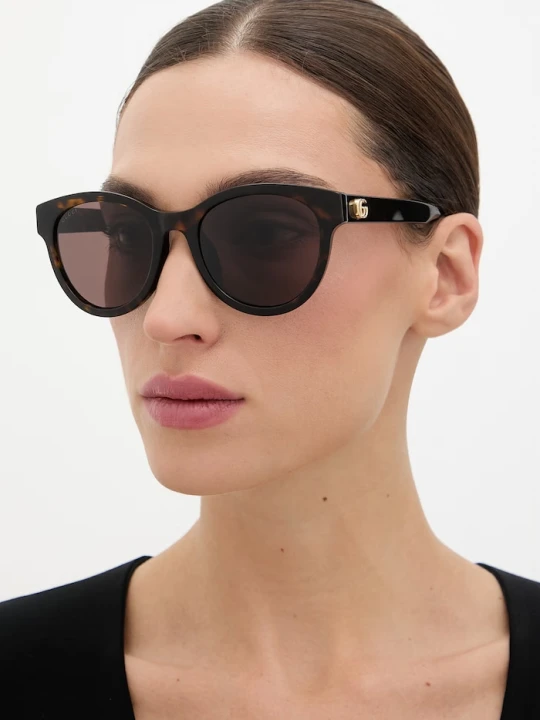 Zdjęcie produktu Gucci okulary przeciwsłoneczne damskie brązowy