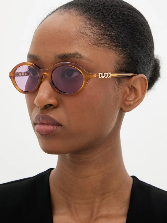 Zdjęcie produktu Gucci okulary przeciwsłoneczne damskie brązowy
