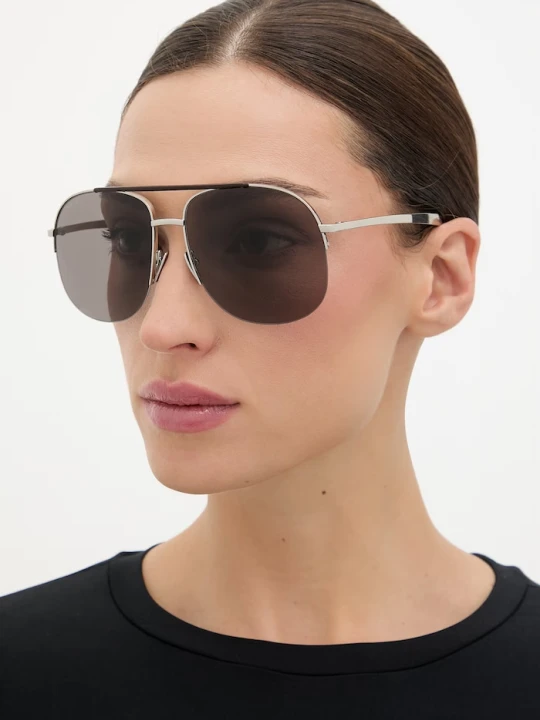 Zdjęcie produktu Gucci okulary przeciwsłoneczne damskie srebrny