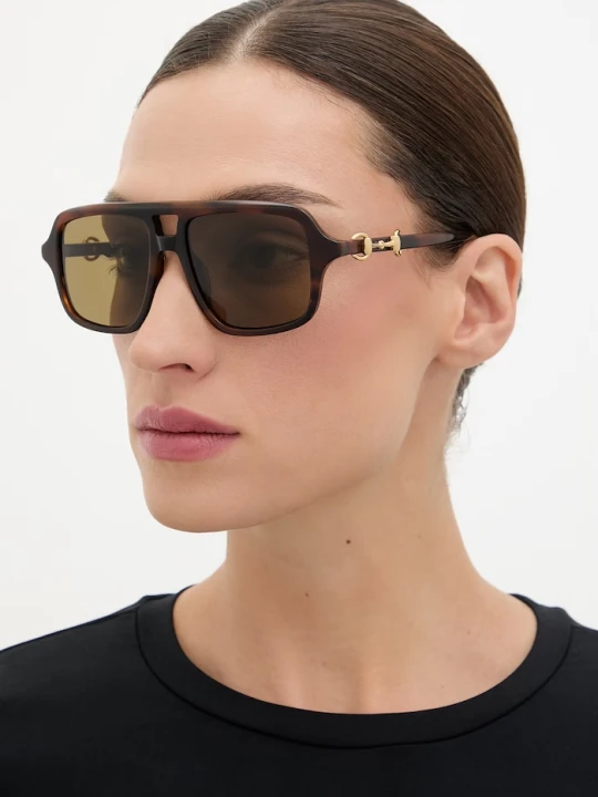 Zdjęcie produktu Gucci okulary przeciwsłoneczne damskie brązowy