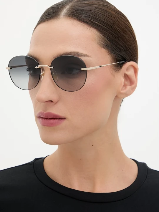Zdjęcie produktu Gucci okulary przeciwsłoneczne damskie złoty