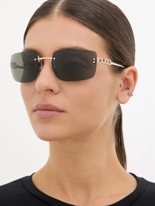 Zdjęcie produktu Gucci okulary przeciwsłoneczne damskie złoty