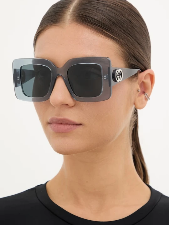 Zdjęcie produktu Gucci okulary przeciwsłoneczne damskie szary