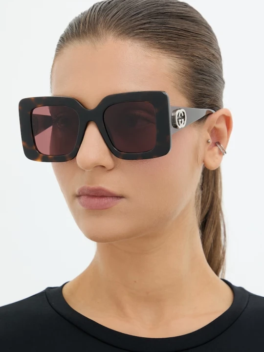 Zdjęcie produktu Gucci okulary przeciwsłoneczne damskie brązowy
