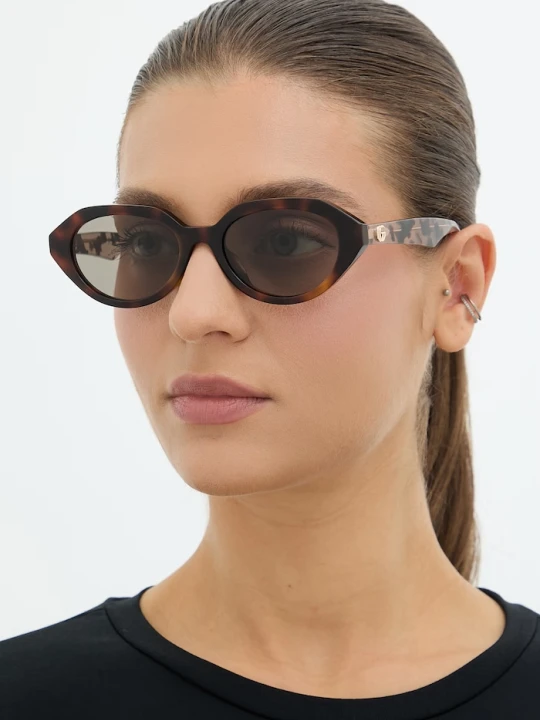 Zdjęcie produktu Gucci okulary przeciwsłoneczne damskie brązowy