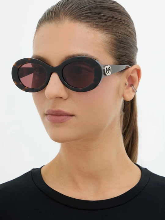 Zdjęcie produktu Gucci okulary przeciwsłoneczne damskie brązowy
