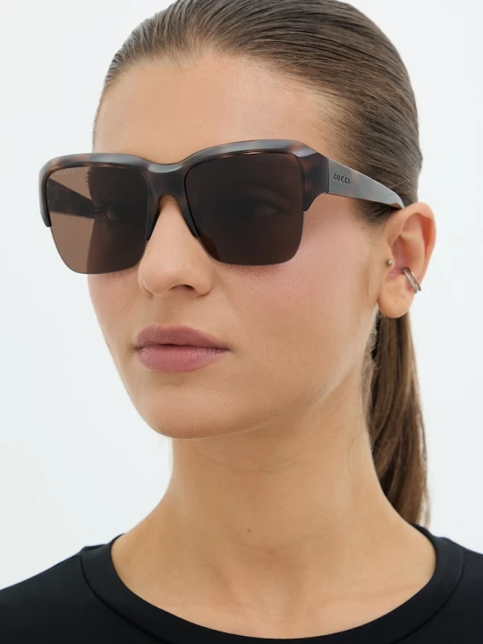 Zdjęcie produktu Gucci okulary przeciwsłoneczne damskie brązowy