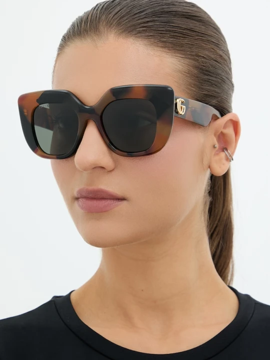 Zdjęcie produktu Gucci okulary przeciwsłoneczne damskie brązowy