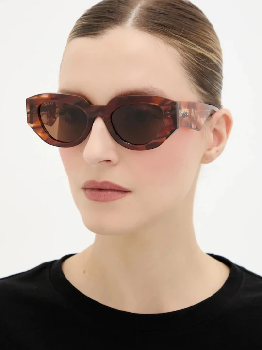 Zdjęcie produktu Gucci okulary przeciwsłoneczne brązowy