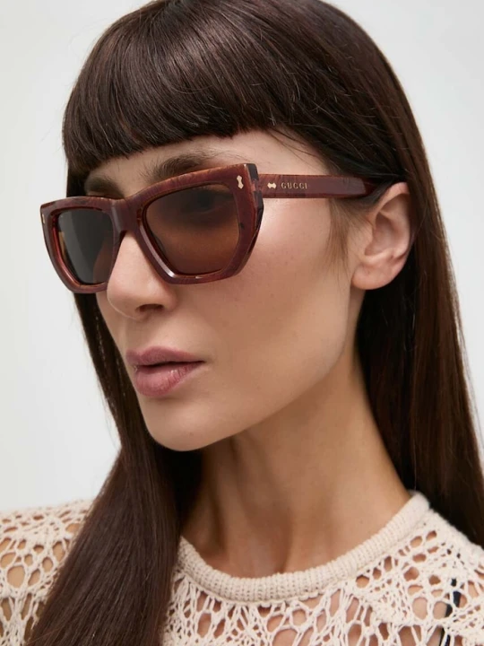 Zdjęcie produktu Gucci okulary przeciwsłoneczne różowy