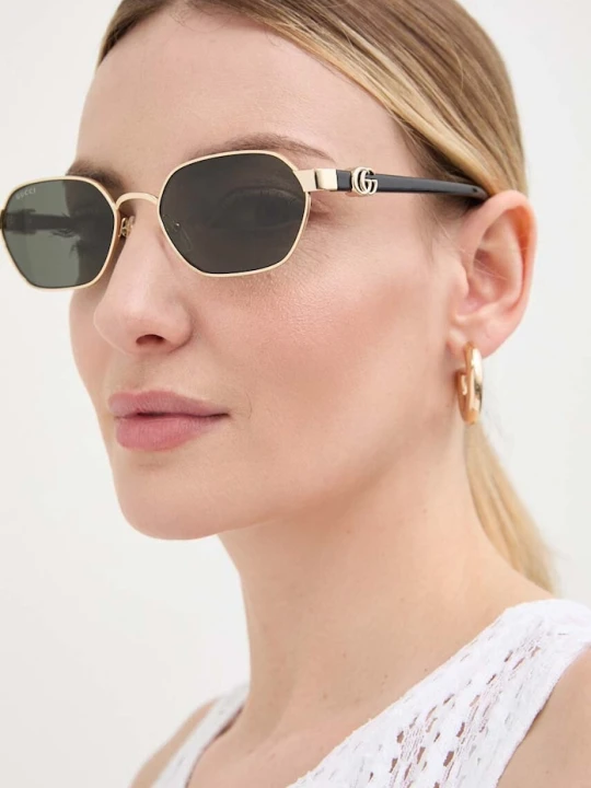 Zdjęcie produktu Gucci okulary przeciwsłoneczne złoty