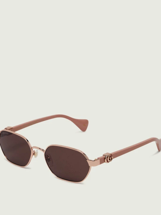 Zdjęcie produktu Gucci Okulary przeciwsłoneczne GG1593S pudrowy róż