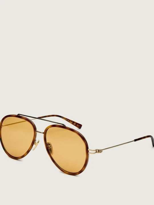Zdjęcie produktu Gucci Okulary przeciwsłoneczne GG1981S-005 złoty
