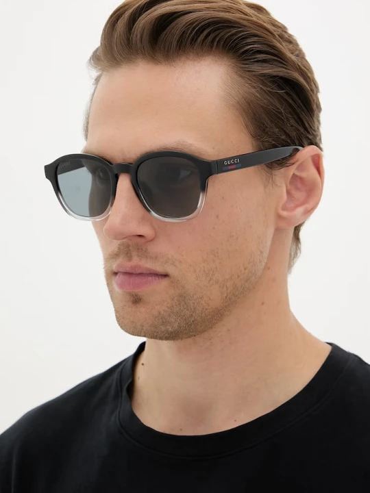 Zdjęcie produktu Gucci okulary przeciwsłoneczne męskie czarny