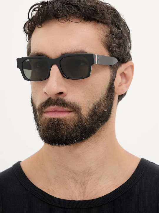 Zdjęcie produktu Gucci okulary przeciwsłoneczne męskie czarny