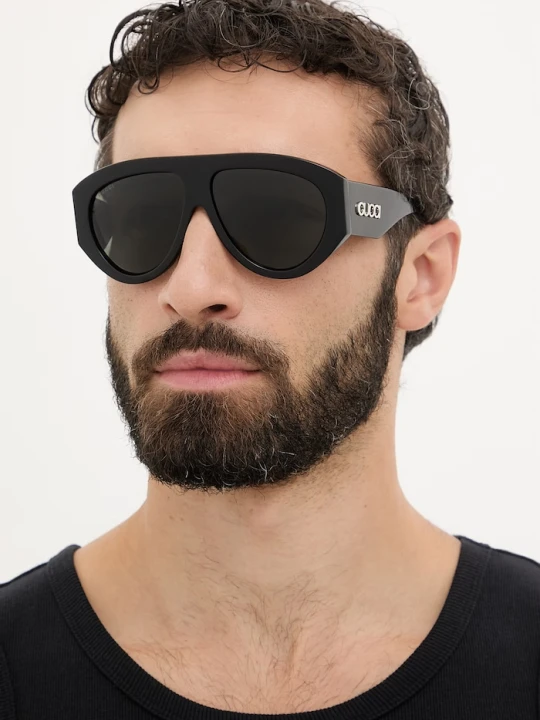 Zdjęcie produktu Gucci okulary przeciwsłoneczne męskie czarny