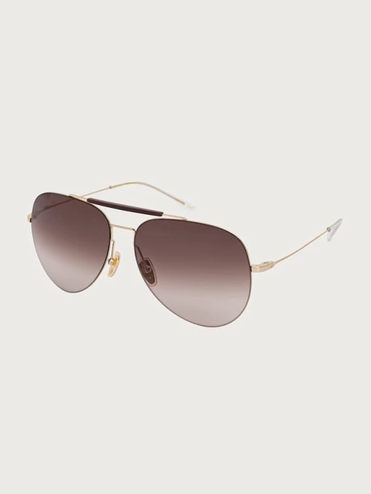 Zdjęcie produktu Gucci okulary przeciwsłoneczne męskie złoty