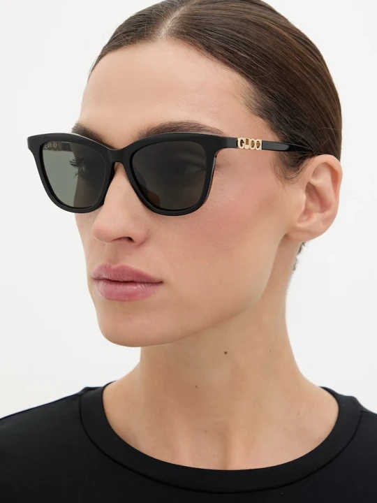 Zdjęcie produktu Gucci okulary przeciwsłoneczne wayfarer damskie czarny