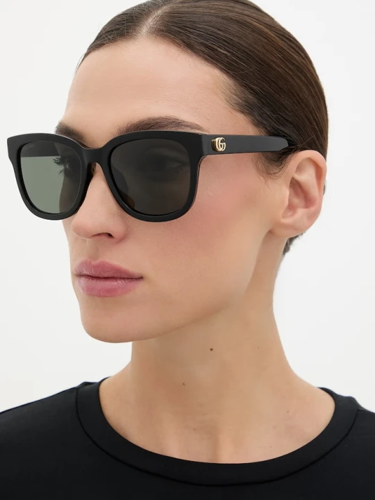 Zdjęcie produktu Gucci okulary przeciwsłoneczne wayfarer damskie czarny