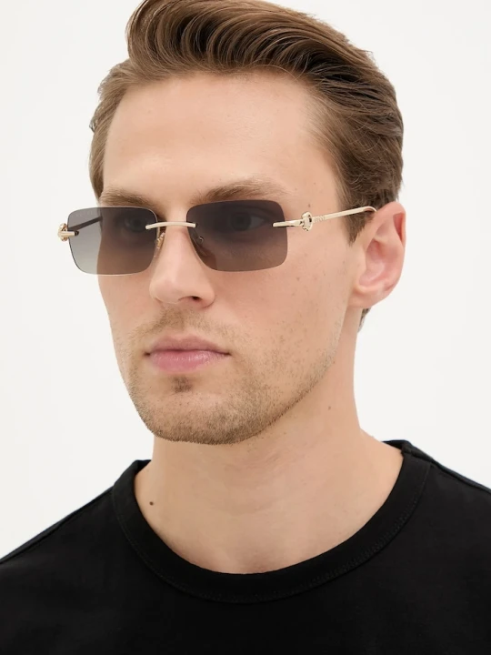 Zdjęcie produktu Gucci okulary przeciwsłoneczne złoty