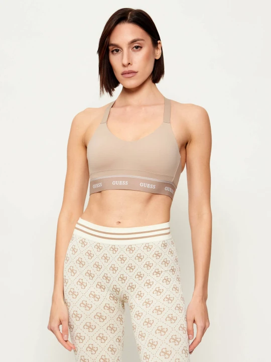 Zdjęcie produktu GUESS ACTIVE Biustonosz ALBA beżowy