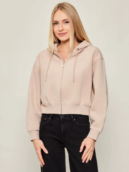Zdjęcie produktu GUESS ACTIVE Bluza AELIA | Cropped Fit beżowy
