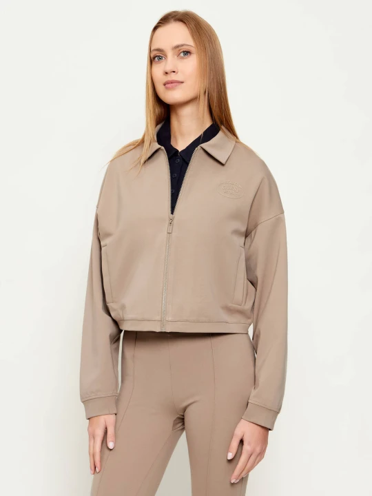 Zdjęcie produktu GUESS ACTIVE Bluza ANNIE | Cropped Fit beżowy