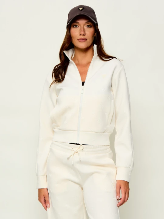 Zdjęcie produktu GUESS ACTIVE Bluza Calista | Cropped Fit ecru