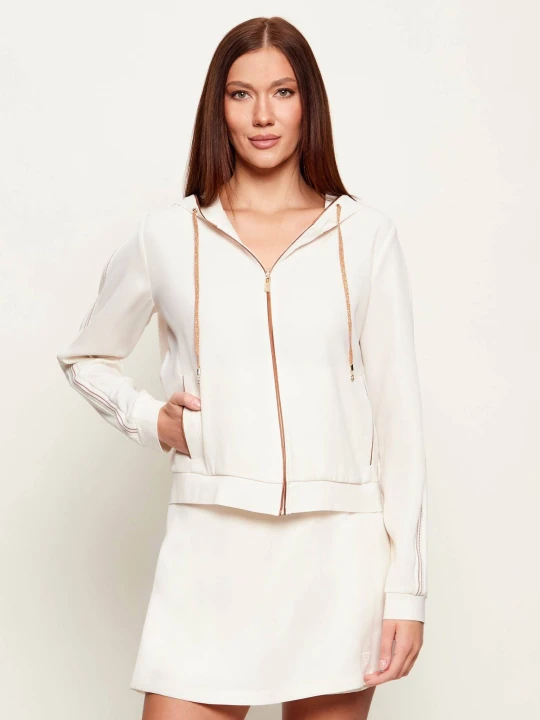 Zdjęcie produktu GUESS ACTIVE Bluza CIRCE | Regular Fit ecru