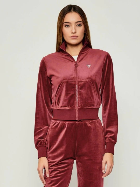 Zdjęcie produktu GUESS ACTIVE Bluza COUTURE | Regular Fit bordowy