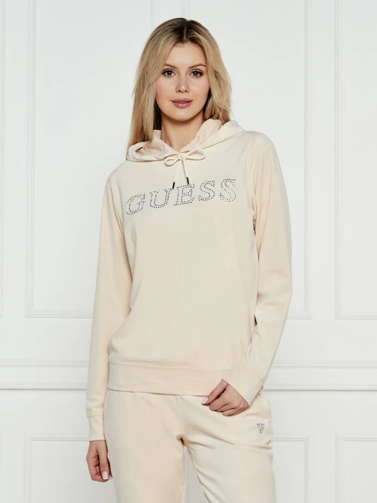 Zdjęcie produktu GUESS ACTIVE Bluza COUTURE | Regular Fit brzoskwiniowy