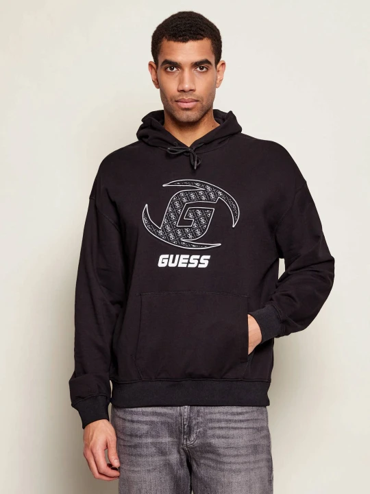 Zdjęcie produktu GUESS ACTIVE Bluza KELE | Relaxed fit czarny