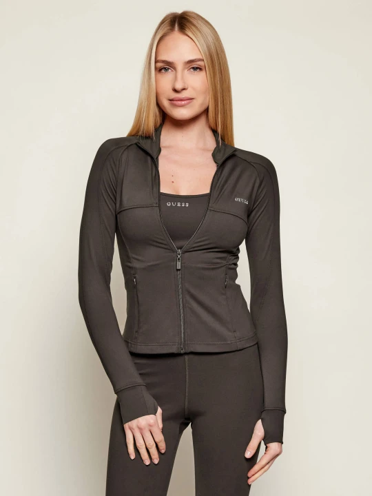 Zdjęcie produktu GUESS ACTIVE Bluza MARGOT | Slim Fit brązowy
