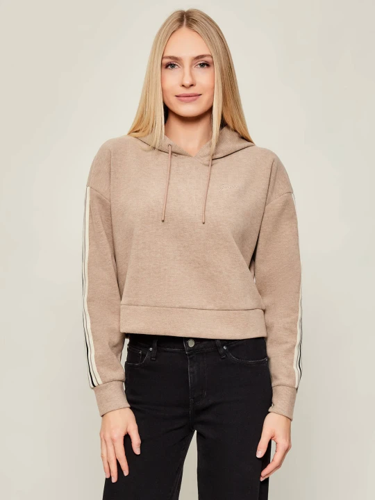 Zdjęcie produktu GUESS ACTIVE Bluza MURIEL | Oversize fit | z dodatkiem wełny beżowy