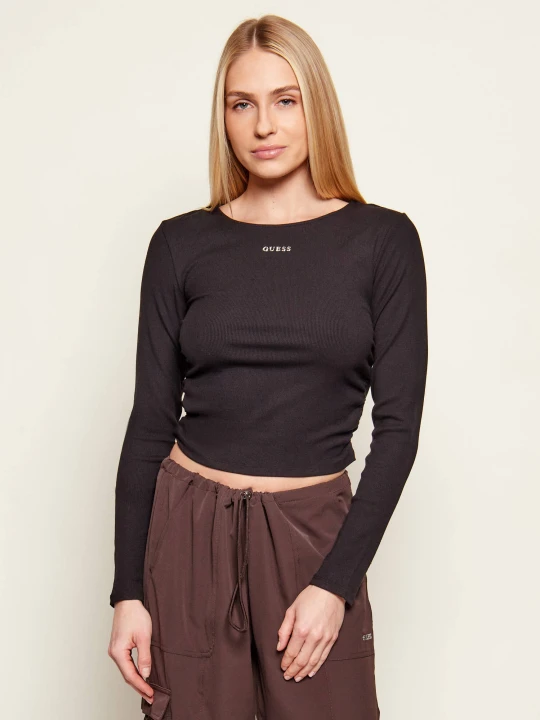 Zdjęcie produktu GUESS ACTIVE Bluzka NAT | Slim Fit czarny