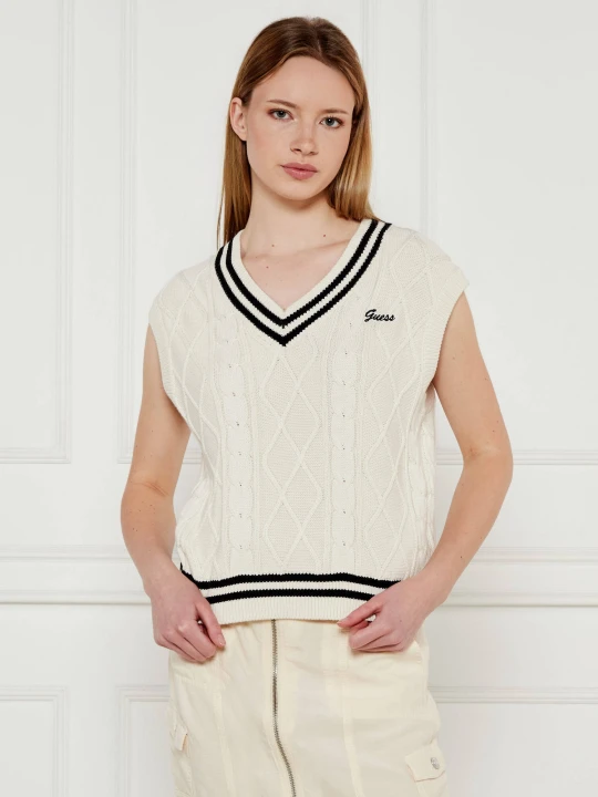 Zdjęcie produktu GUESS ACTIVE Kamizelka | Regular Fit beżowy