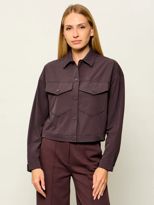Zdjęcie produktu GUESS ACTIVE Kurtka Rhea | Cropped Fit fioletowy