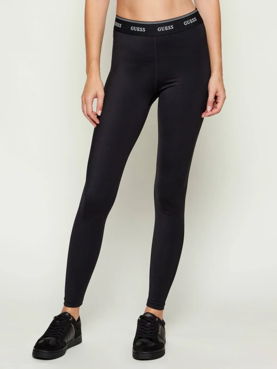 Zdjęcie produktu GUESS ACTIVE Legginsy ALBA | Skinny fit czarny