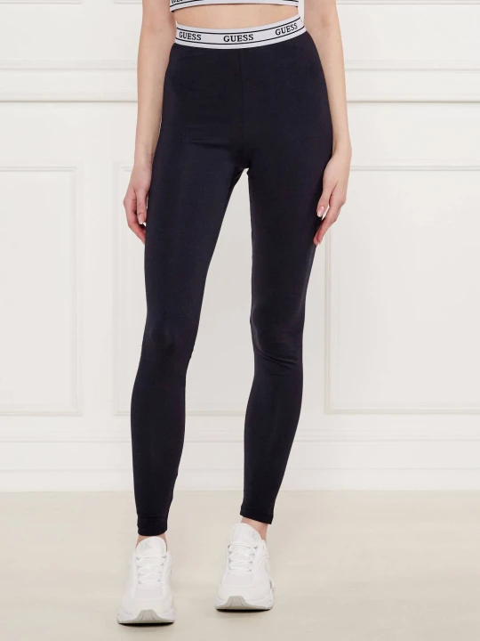 Zdjęcie produktu GUESS ACTIVE Legginsy NEW ALINE | Slim Fit granatowy