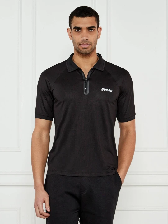 Zdjęcie produktu GUESS ACTIVE Polo JAISS | Regular Fit czarny