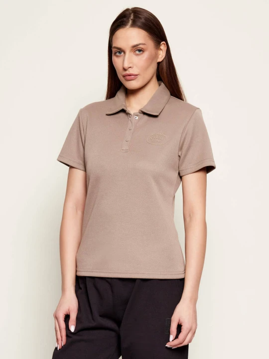 Zdjęcie produktu GUESS ACTIVE Polo PAULA | Regular Fit beżowy