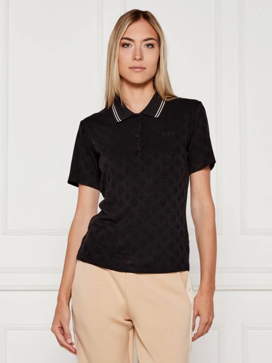 Zdjęcie produktu GUESS ACTIVE Polo PEONY | Regular Fit czarny
