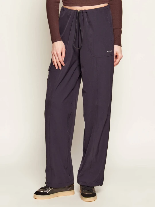 Zdjęcie produktu GUESS ACTIVE Spodnie cargo NAT | Loose fit czarny
