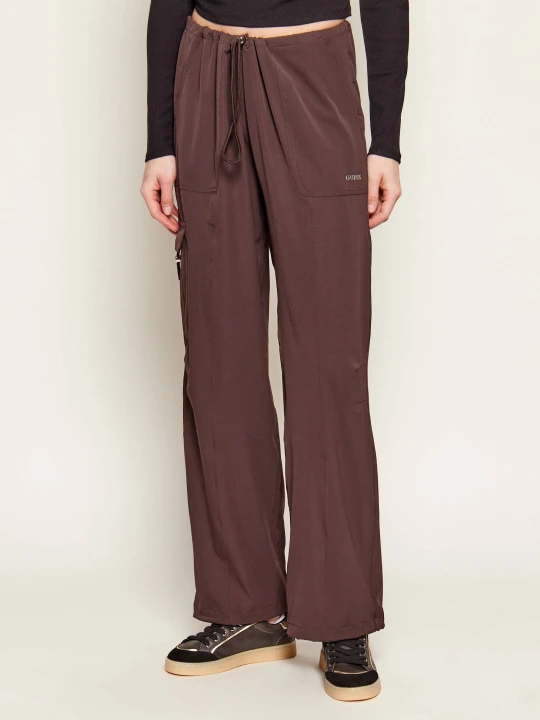 Zdjęcie produktu GUESS ACTIVE Spodnie cargo Nat | Loose fit brązowy