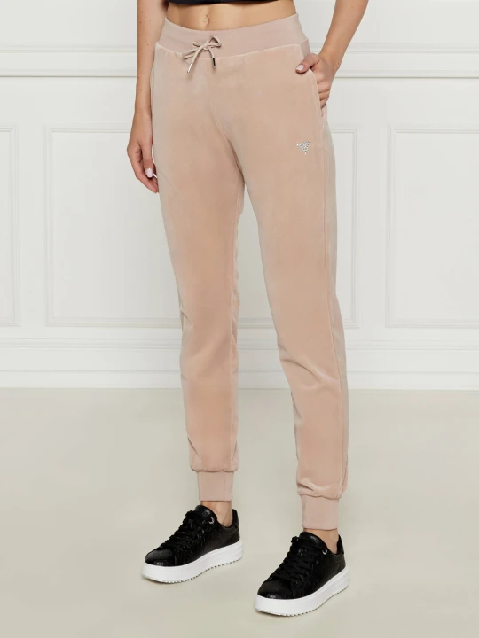 Zdjęcie produktu GUESS ACTIVE Spodnie dresowe COUTURE | Regular Fit pudrowy róż