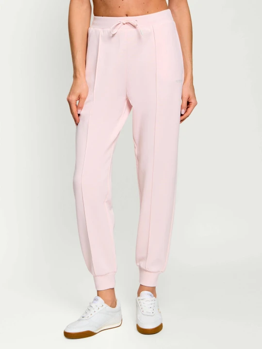 Zdjęcie produktu GUESS ACTIVE Spodnie dresowe Fabriza | Regular Fit pudrowy róż
